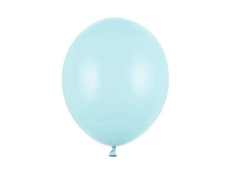 Balony lateksowe 23 cm Pastel Light Blue (JASNOBŁĘKITNY) 100 szt.