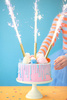 FONTANNY TORTOWE 12cm, 4 sztuki - PartyDeco