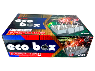 POKAZ FAJERWERKÓW ECO / BOOM BOX NEON VIPER, 196 strzałów, 20-30mm - Surex