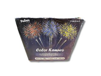 WYRZUTNIA COLOR KAMURO V, 24 strzały, 30 mm,  PP-BW-30-24-01, Pulver