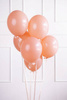 Balony Strong 12 cm, Pastel Peach, 100 sztuk