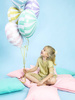 Balon foliowy - Cukierek - Jasny liliowy - 35 cm