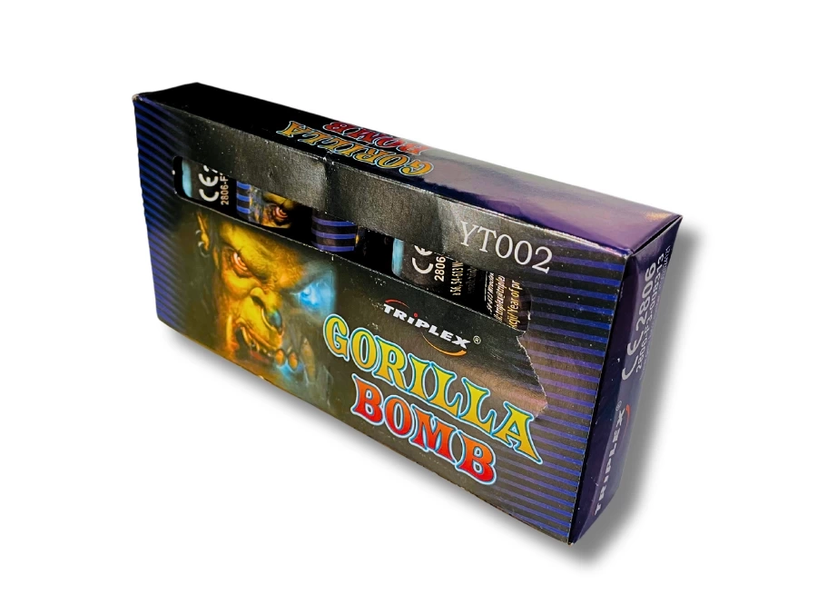 PETARDY BŁYSKOWE GORILLA BOMB, 6 sztuk, YT002, Triplex | 5906160220027