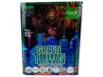 EKO Bateria Fajerwerk GREEN TOWN, 25 strzałów, 30mm - Gaoo