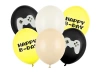 	 Balony 30 cm, Happy B-day, mix