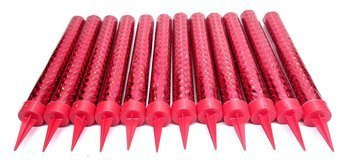 FONTANNA TORTOWA 12 CM. - CZERWONA - Jorge - 12 szt.