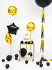 Balony lateksowe 12cm, Czarne - 100 sztuk