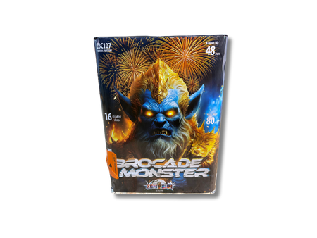 WYRZUTNIA BROCADE MONSTER, 16 strzałów, 50 mm, ZBC107, ZomBum