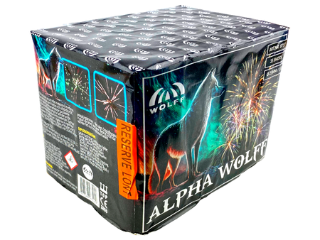 KULTOWA BATERIA Alpha Wolf, 35 strzałów, 25mm - Wolff