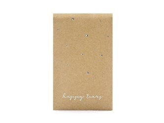 Chusteczki higieniczne, Happy Tears, Srebrny - 10 sztuk