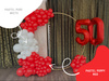 Balony lateksowe 23 cm Pastel Poppy Red (CZERWONY) 100 szt.