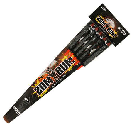 ZESTAW RAKIET CRACKER ROCKETS, 5 szt., ZB351, ZomBum