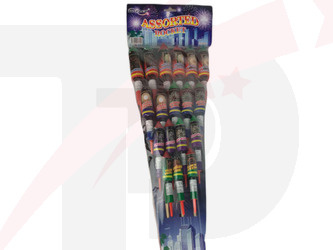 Rakiety ASSORTED ROCKETS - Triplex - 18 szt.