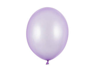 Balon lateksowy 30cm, lawendowy metalizowany, 1 szt.