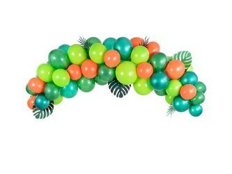 Girlanda Balonowa, Dino - 200cm - 60 sztuk