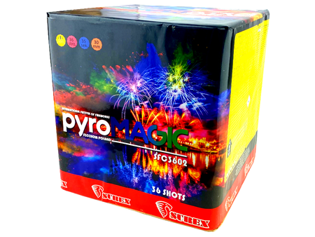 Bateria fajerwerków PYROMAGIC GRAND POLAND, 36 strzałów, 30mm - Surex