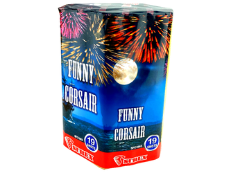 Bateria fajerwerków FUNNY CORSAIR - 19strz/1,2" - Surex