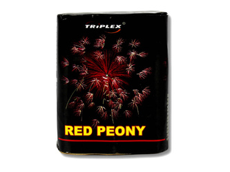 Bateria RED PEONY, 9 strzałów, 20mm - Triplex