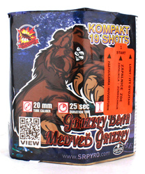Bateria GRIZZLY BEAR, 19 strzałów, 20mm - SRPYRO