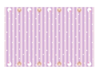 Obrus papierowy - Koci Domek Gabi - 180 x 120cm