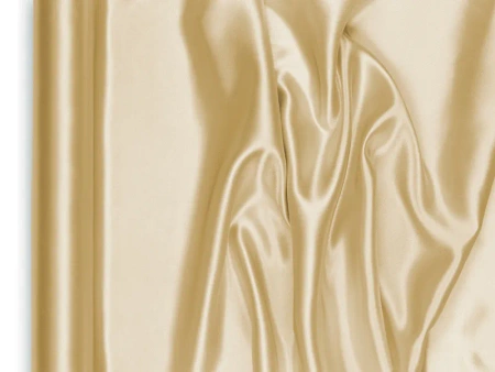 Satyna dekoracyjna, gładka - złoty - 0,48 x 9m - 1szt.