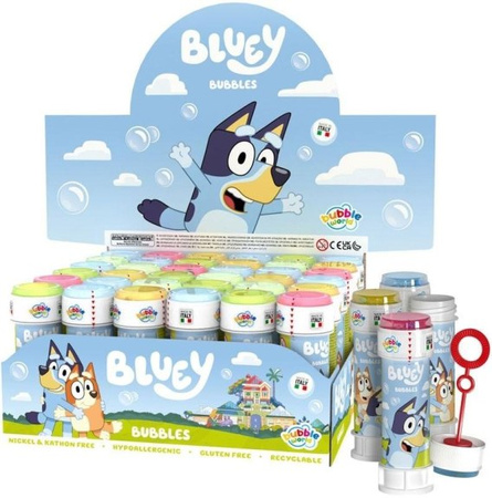Bańki mydlane z bohaterami z bajek - Bluey - 60ml - 1szt.