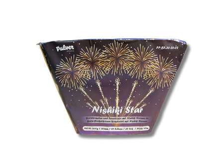 WYRZUTNIA NISHIKI STAR V, 25 strzałów, 30 mm, PP-BF-30-25-02, Pulver