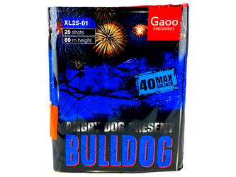 Bateria BULLDOG, 25 strzałów, 40mm - Gaoo