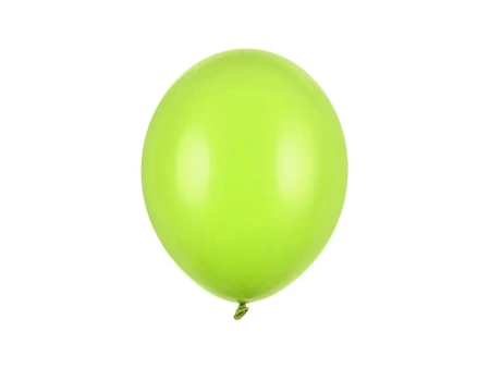 Balony lateskowe 27 cm - limonkowy - 100 szt.