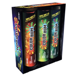 SINGLE SHOT - COLOR BUM 5.0,  3 szt, 48 mm, CB300