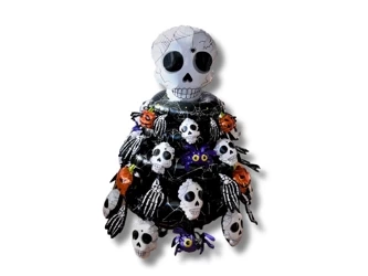 100 x Balon foliowy 3D - Straszne Drzewo - Halloween - 85 x 103cm - Purka