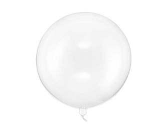 Balon Kula, 40cm, transparentny