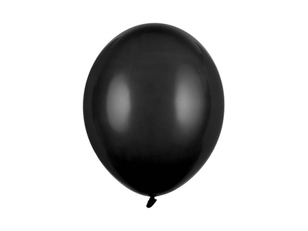  Balony lateksowe 30cm, czarny, 50 szt.