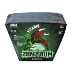 WYRZUTNIA HUKOWA EL TITANIO Z, 54 strzały, 30 mm, ZB141, ZomBom