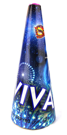 Fontanna VIVA 8", Mix efektów, 47 sekund - SRPYRO