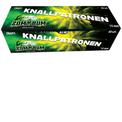 RACE PISTOLETOWE, Knallpatronen ZomBum Explosion, 50 szt.,  ZB691, ZomBum