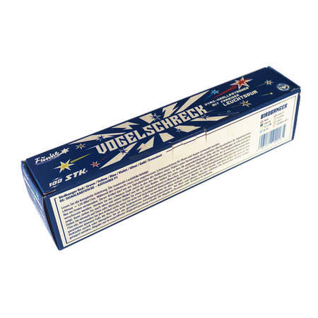 RACE PISTOLETOWE, Vogelschreck Blue Knallpatronen, VS1B, P1 25/100, FUNKE