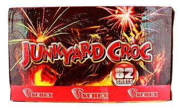 Bateria JUNKYARD CROC, 62 strzały, 20/25mm - Surex