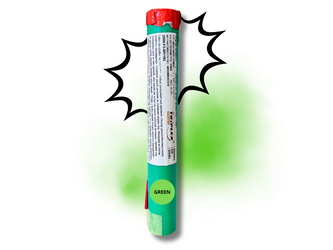 MINA DYMNA Z LONTEM - HUKOWA - JASNOZIELONA - XF3001-12 - Triplex - 30MM