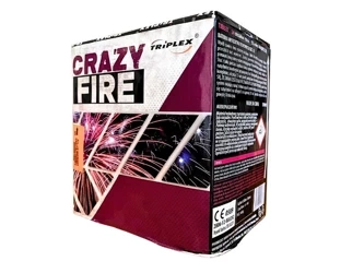 Bateria CRAZY FIRE, 24 strzały, 30mm - Triplex