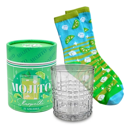 Skarpetki - Gift Me Sox - W szklance - Mojito