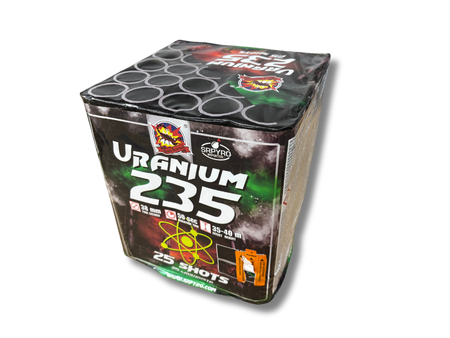 WYRZUTNIA URANIUM, 25 strzałów, 38mm, CLE4320, SRPYRO