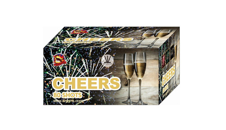 Bateria CHEERS, 80 strzałów, 20mm - SRPYRO