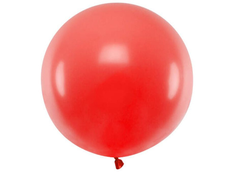 Balony lateksowe 60 cm Pastel Poppy Red (CZERWONY) 1 szt.