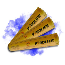 Zestaw 3x ŚWIECA DYMNA NIEBIESKA na zawleczkę, P-RDG2-B, PYROLIFE