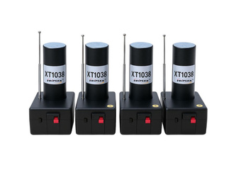 Zestaw SYSTEM do odpalania plus 4x FONTANNA ISKIER SREBRNA 30 sec, 2m, XT1038, Triplex