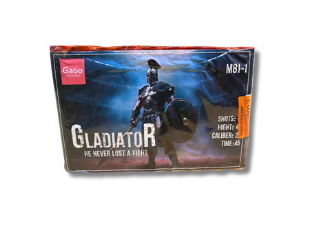 Bateria GLADIATOR, 81 strzałów, 25 mm, M81-1, Gaoo