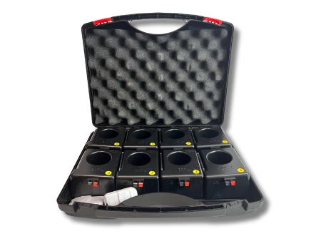 Zestaw SYSTEM do odpalania plus 8x FONTANNA ISKIER SREBRNA 30 sec, 2m, XT1038, Triplex