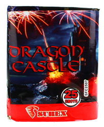 Bateria DRAGON CASTLE, 25 strzałów, 20mm, - Surex