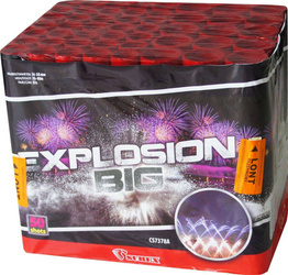 Bateria EXPLOSION BIG, 50 strzałów, 24-38mm - Surex